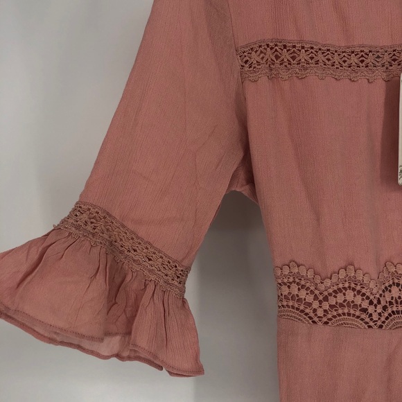 Ale by Alessandra Leticia Romper NEW Tea Rose M XS - Picture 4 of 10